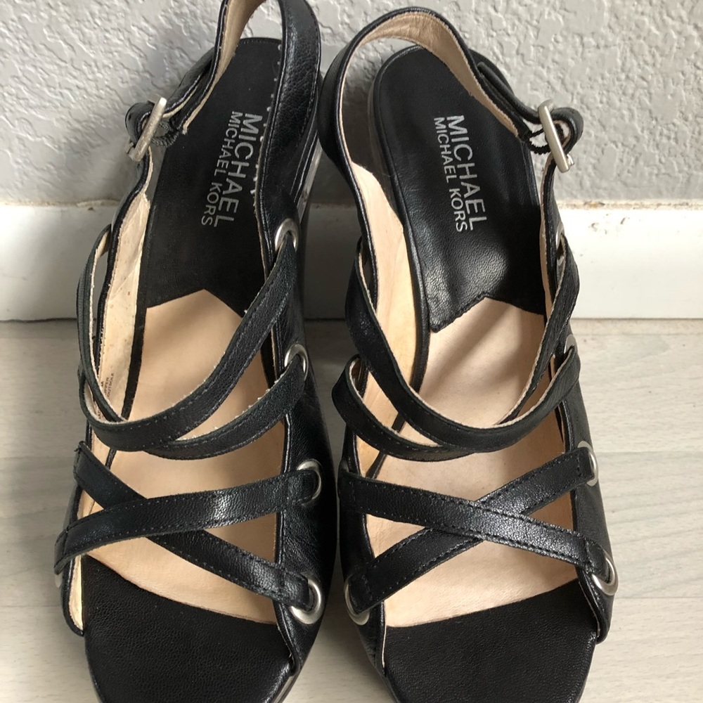Michael kors strappy heels